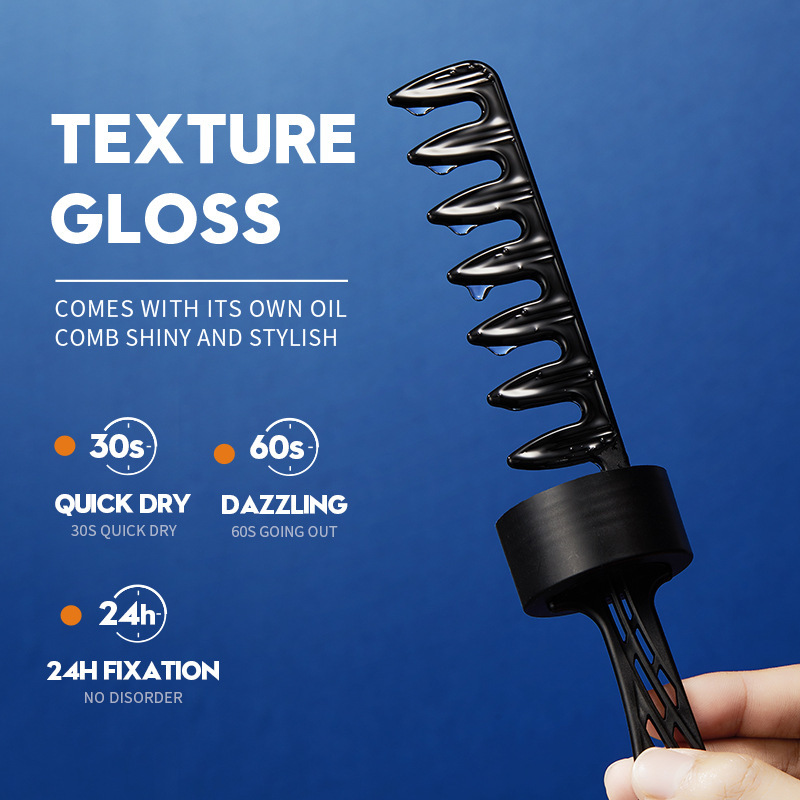 All-english SADOER cool and stylish oil-head gel, strong and natural, fluffy, cross-border export wholesale Application Scenario