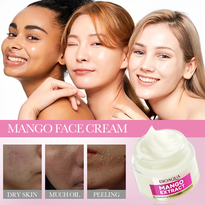 BIOAOUA Mango Hydrating Moisturizing Cream for Delicate Skin Cross-border export wholesale Item Picture