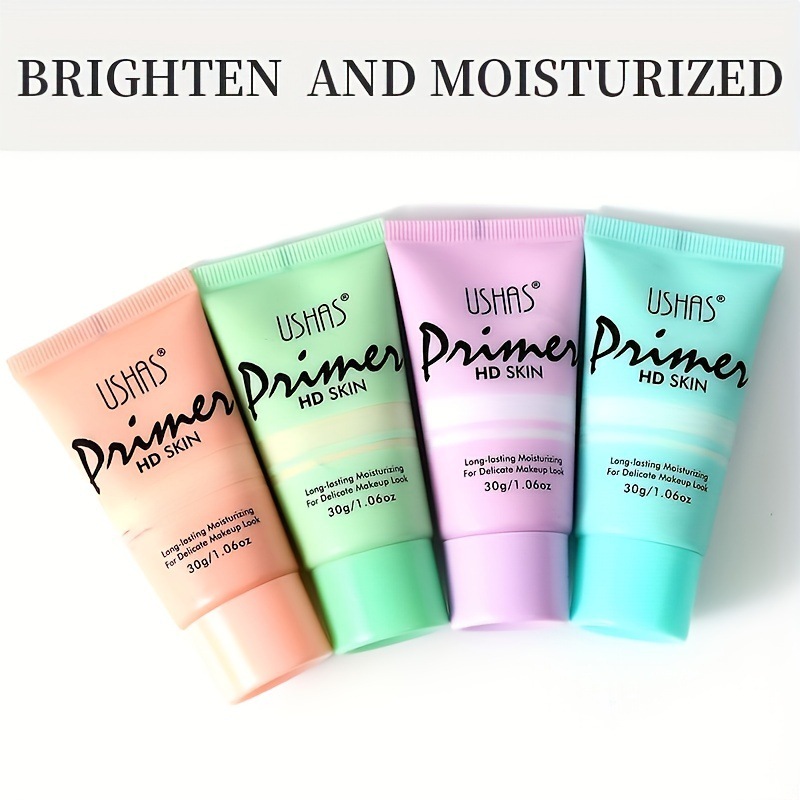 USHAS European and American cross-border export Primer, Waterproof, sweat-proof, Moisturizing, Pore-invisible Base Makeup FS412 details Picture