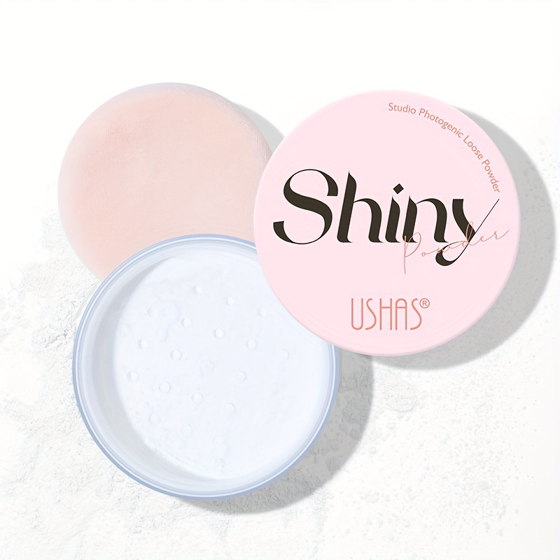 USHAS cross-border in-stock FC650 loose powder, loose powder, setting powder, waterproof, sweat-proof, long-lasting oil control, brightening dull luster full figure