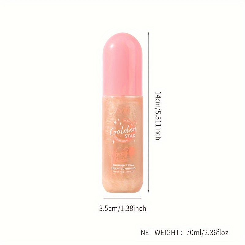 USHAS European and American cross-border Stock Liquid Highlighter Body Brightening Foundation SAC019 Long-lasting Waterproof Flash Powder Item Picture