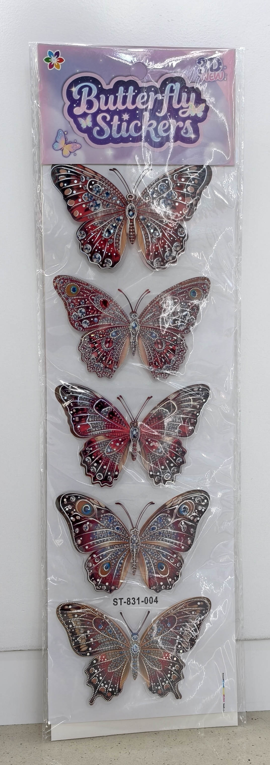 ST831 Butterfly Layer Decorative Stickers details Picture
