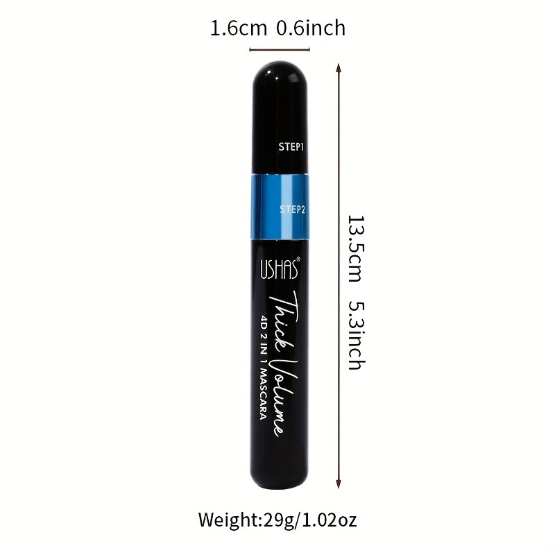 USHAS cross-border bestseller mascara in stock: Slender, curly, natural, colorful, waterproof, non-smudging, long-lasting Item Picture