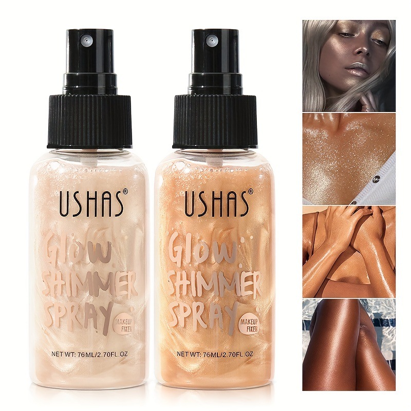 USHAS cross-border in-stock bestseller Liquid High-gloss Brightening Foundation FS294, Concealer, Long-lasting, water-resistant and oil-resistant glitter details Picture