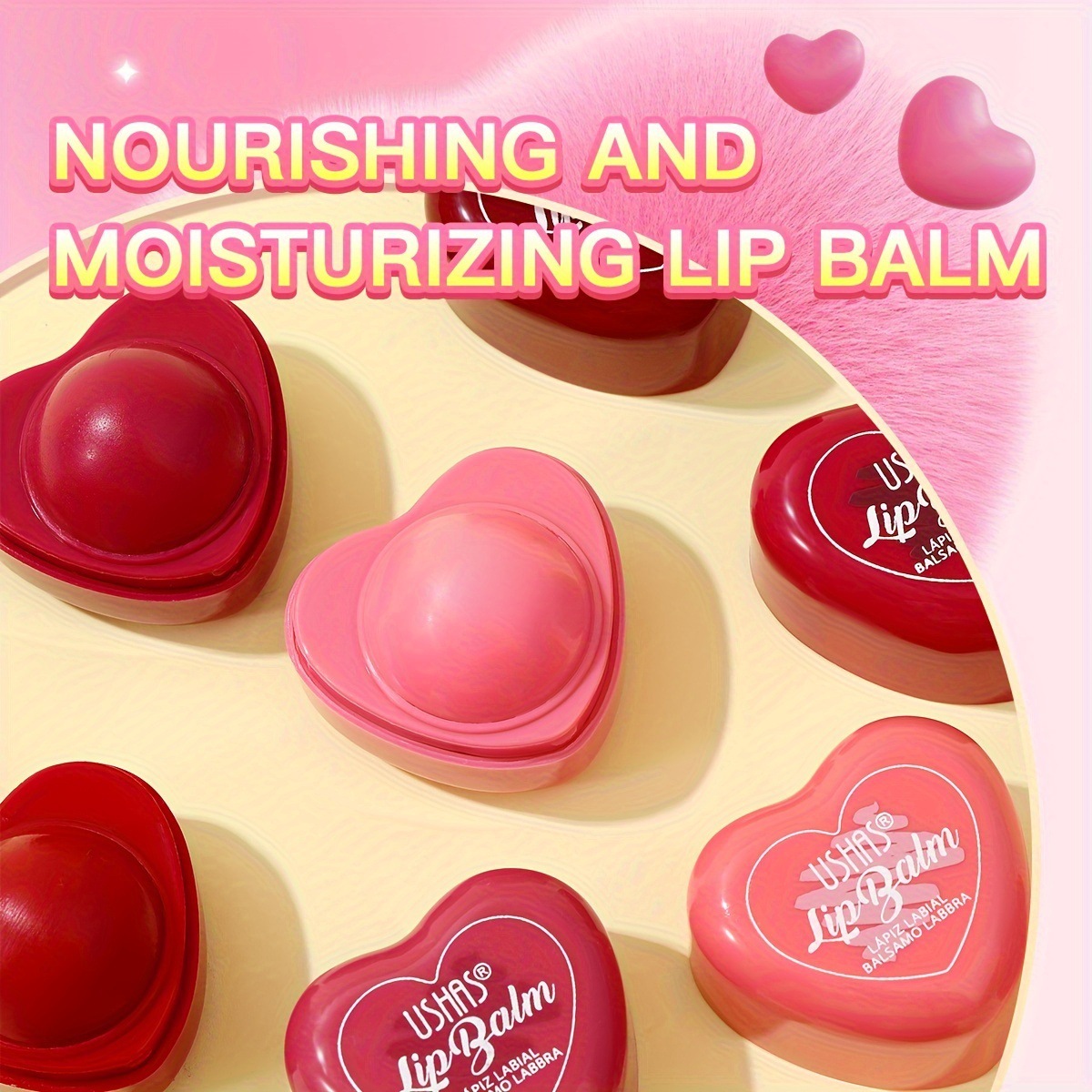 USHAS cross-border hot stock Lip Freeze, Lip balm, hydrating Lip gloss, lip care and moisturizing Lip LP2344 Specification drawing