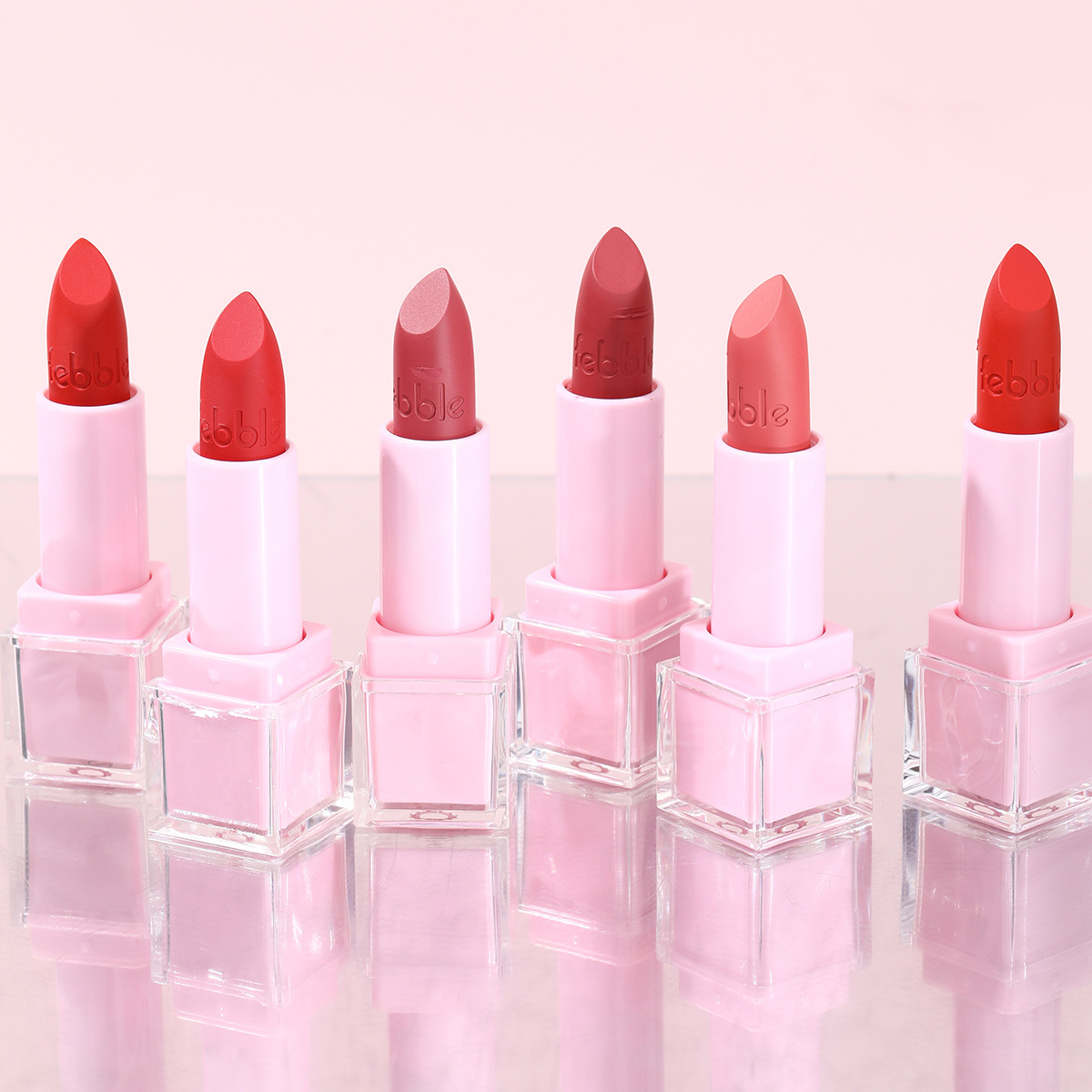 USHAS European and American cross-border stock long-lasting coloring lipstick non-stick cup matte Lipstick Lip Gloss LP2336A full figure