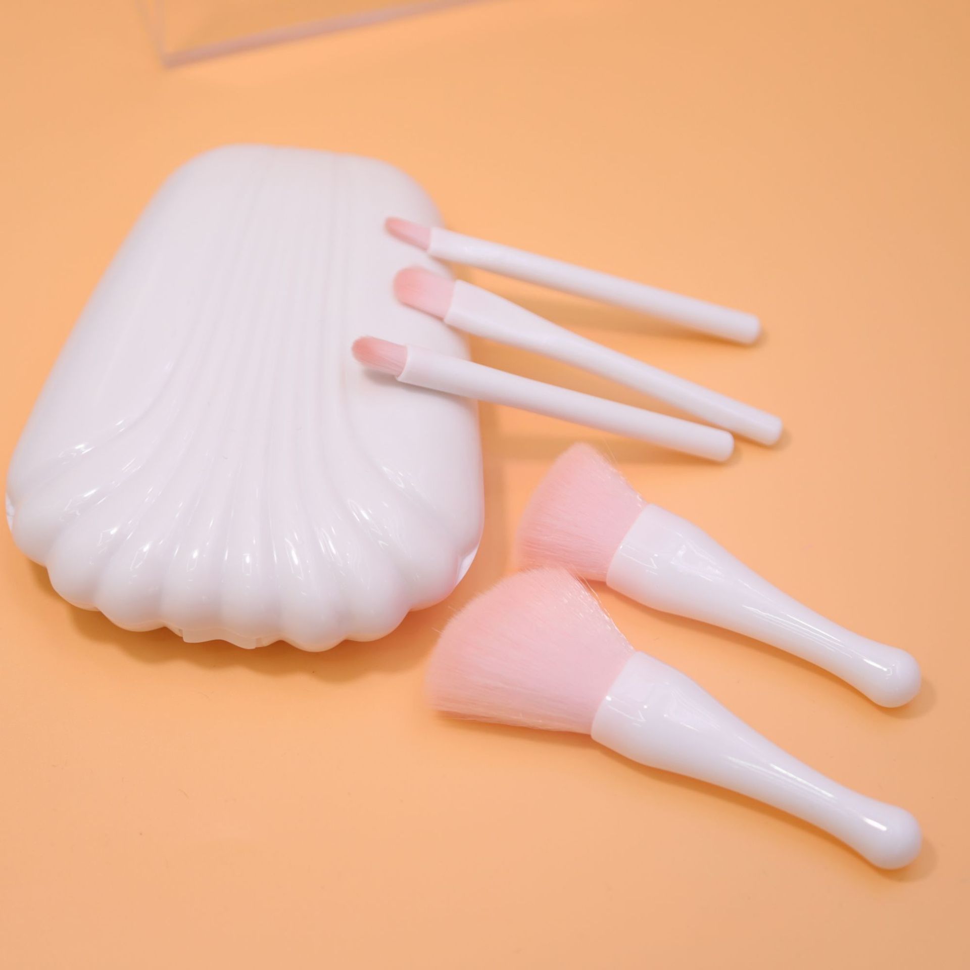 化妆刷/美人鱼化妆刷/化妆刷收纳桶/美妆工具/诗美逸化妆用具产品图