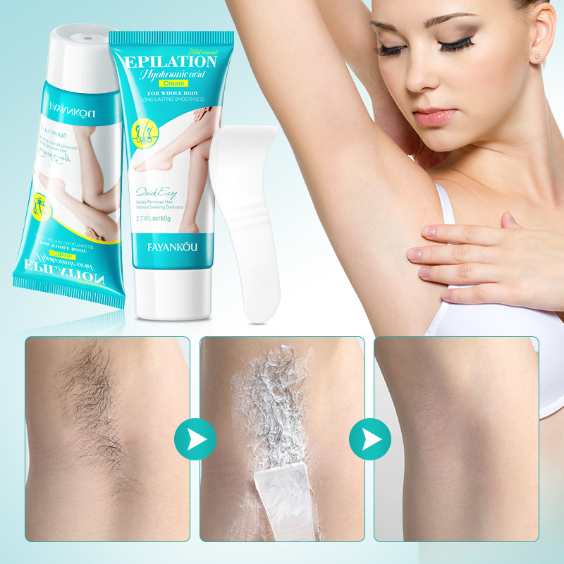 FAYANKOU hyaluronic Acid Hydrating, Gentle and Smooth Hair Removal Cream does not irritate the armpits. Cross-border export wholesale Item Picture