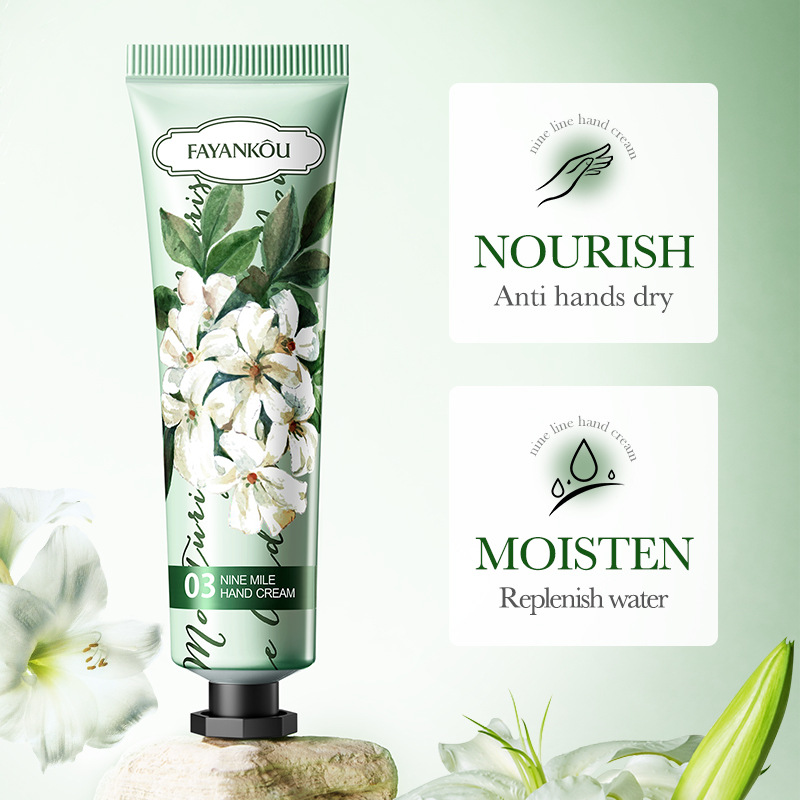 FAYANKOU Nine-Mile Fragrance Hand Cream Moisturizing Autumn and Winter Anti-cracking Hand Cream Cross-border export wholesale Specification drawing