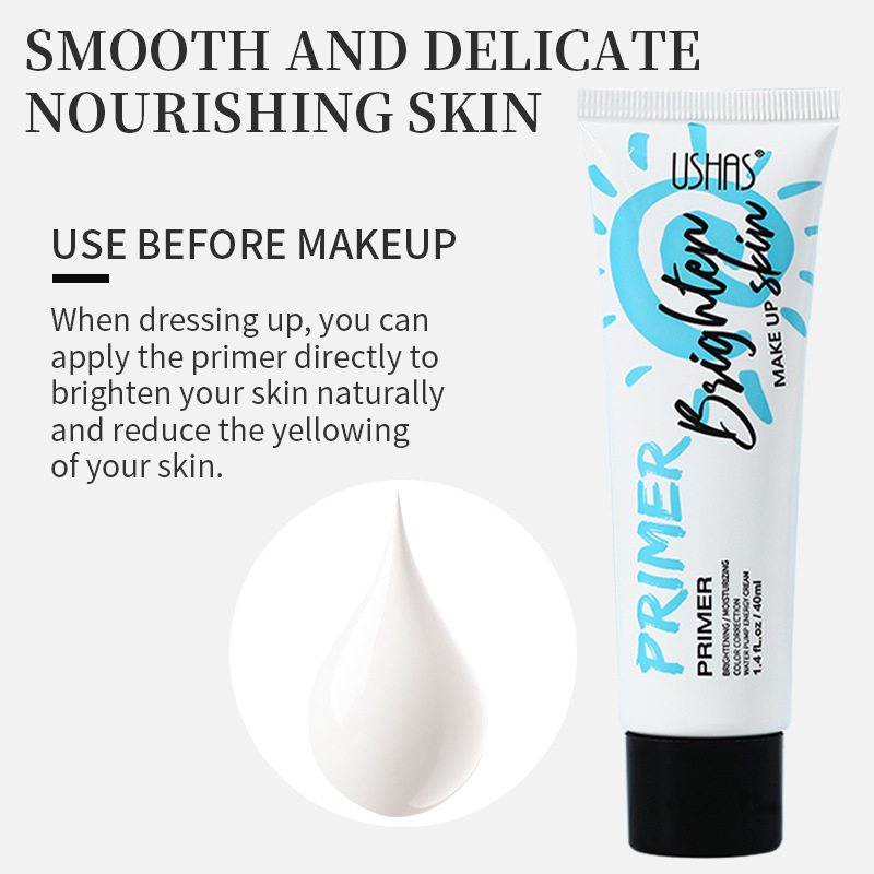 USHAS cross-border in-stock best-selling oil-control primer, natural and long-lasting foundation cream, Concealer Foundation liquid Specification drawing