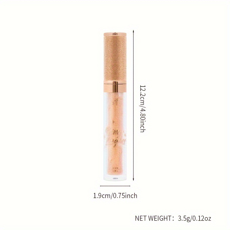 USHAS cross-border in-stock liquid lip gloss, lip gloss, lip mud, lip blush, lip gloss, mirror, water, lipstick and makeup LG2582B Item Picture