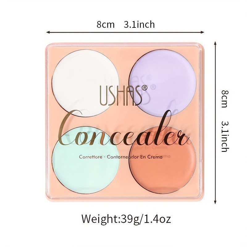 USHAS cross-border in-stock bestseller Concealer ES4042B for contouring, shading, highlighting and acne coverage Item Picture