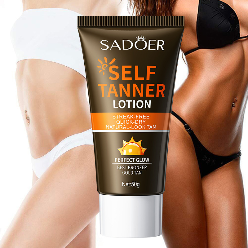 SADOER tanning Cream, moisturizing and hydrating, Bronze tanning Lotion, Body lotion, cross-border export wholesale Application Scenario