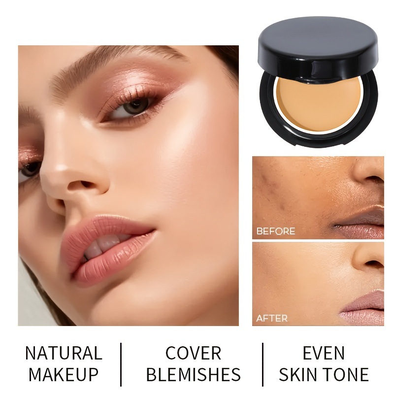 USHAS Cross-border in-stock multi-functional 2-in-1 Foundation + Concealer FS424C details Picture