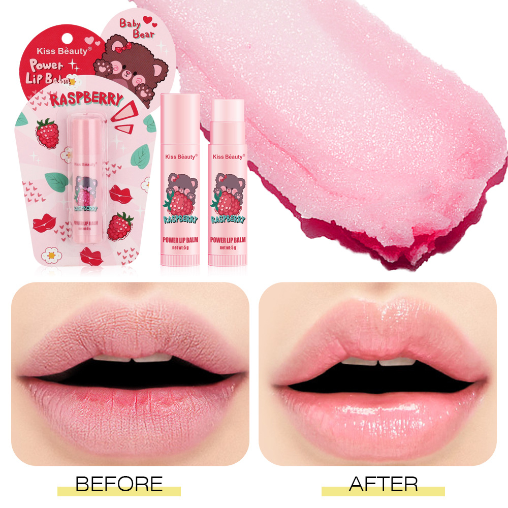 kissbeauty Cross-border Lip Balm Cartoon Moisturizing Care Lip Balm Hydrating Lip Balm Factory wholesale details Picture