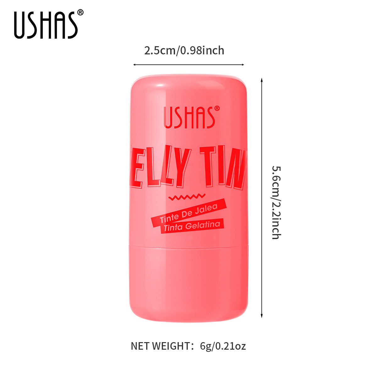USHAS 'cross-border bestseller jelly blush cream can be used as lipstick for contouring and grooming Item Picture