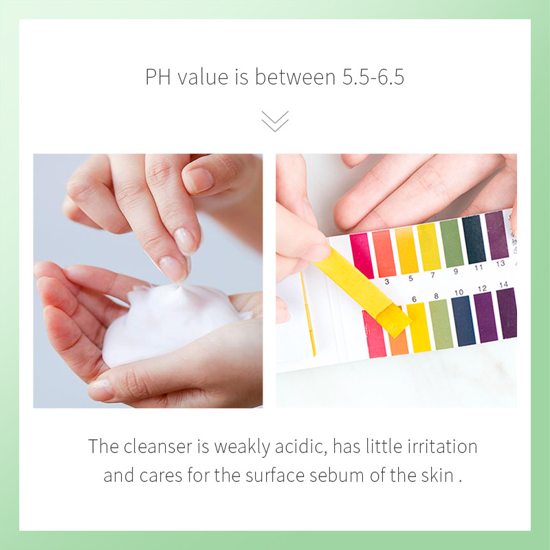 Cross-border wholesale of all-English SADOER flower and fruit Facial Cleanser for gentle pore-cleansing Specification drawing