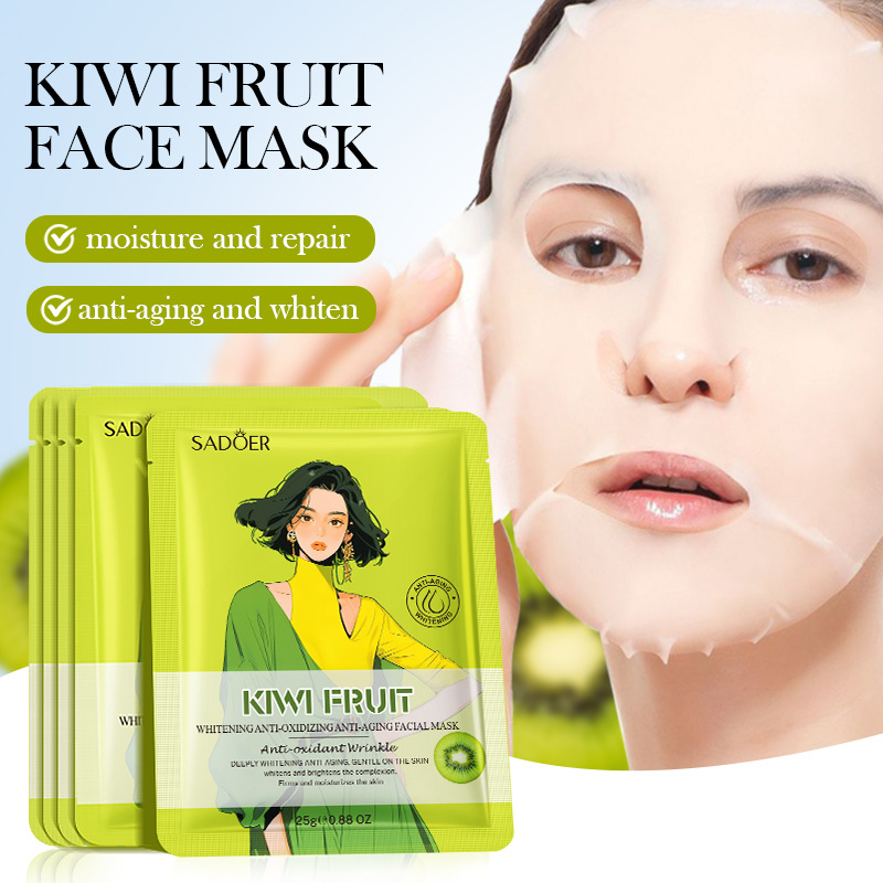Cross-border wholesale of SADOER grape seed anti-wrinkle and hydrating Facial mask Moisturizing Mask in English details Picture