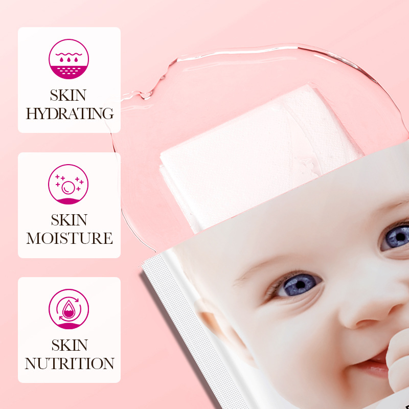 Full-english SADOER Baby Skin Tender and Smooth Mask Patch Moisturizing and hydrating Mask cross-border export wholesale details Picture