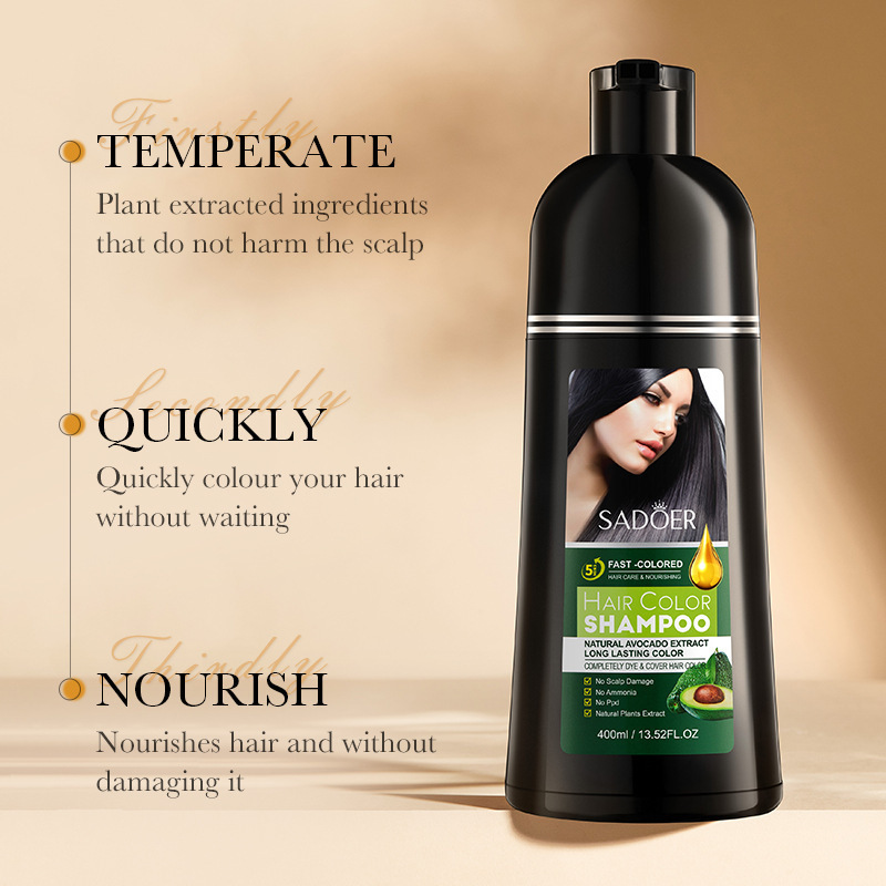 Cross-border export wholesale of SADOER Moroccan argan oil essence dyeing soft color hair cream Application Scenario
