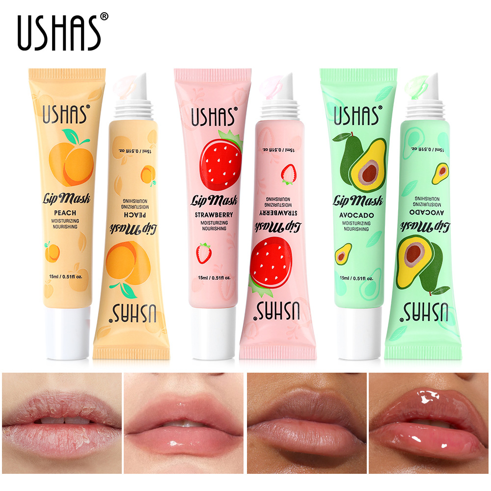 USHAS Cross-border stock soft Tube Lip Mask for export -LG2394 full figure