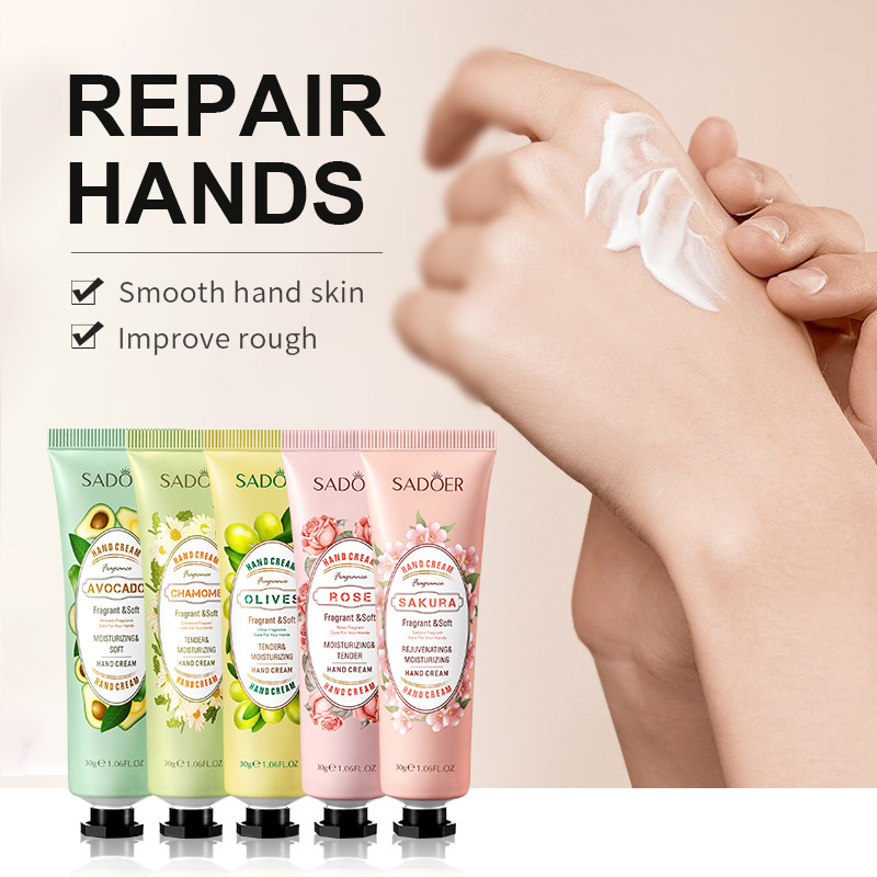 Cross-border wholesale of SADOER plant-based Hand Cream for hydrating and moisturizing details Picture