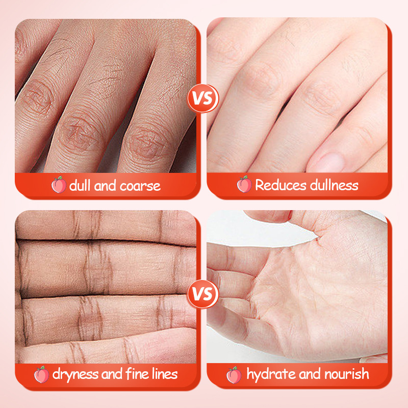 Full English SADOER peach hand cream Moisturizing, anti-dryness and hydrating autumn and winter hand cream cross-border export wholesale Item Picture