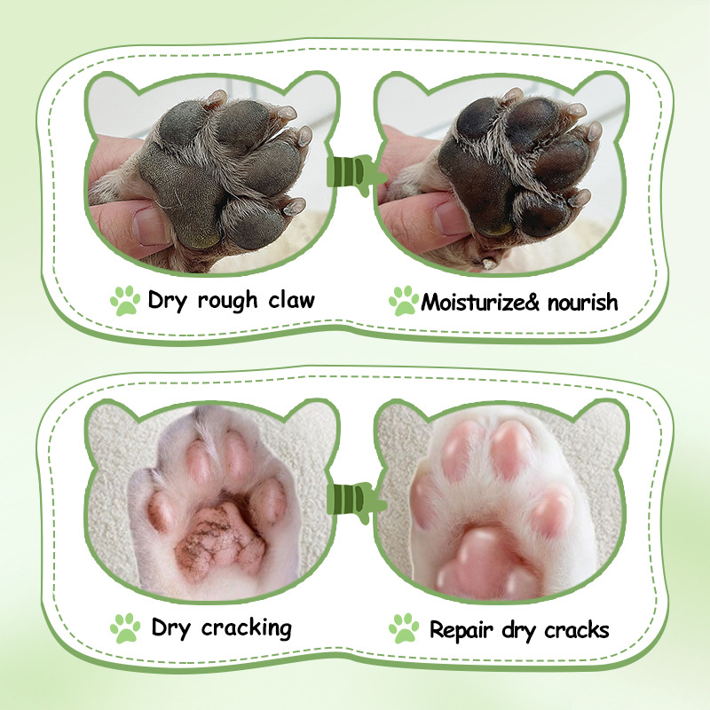 All-english EXGYAN pet avocado moisturizing paw Guard to nourish the PAWS of cats and dogs cross-border export wholesale Application Scenario