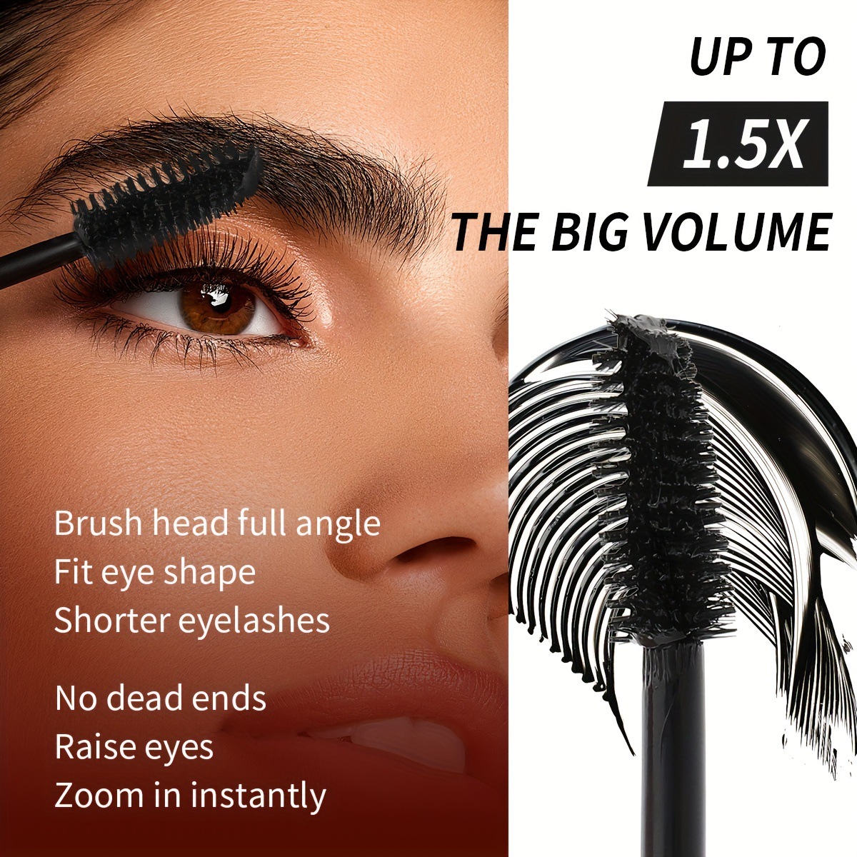 USHAS Cross-border Bestseller in Stock mascara MA1091F with extended waterproof and quick-drying properties details Picture