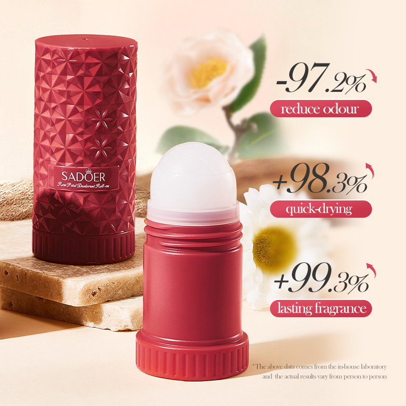 Full English SADOER rose Body Perfume, roll-on, long-lasting, refreshing roll-on perfume, cross-border export wholesale details Picture