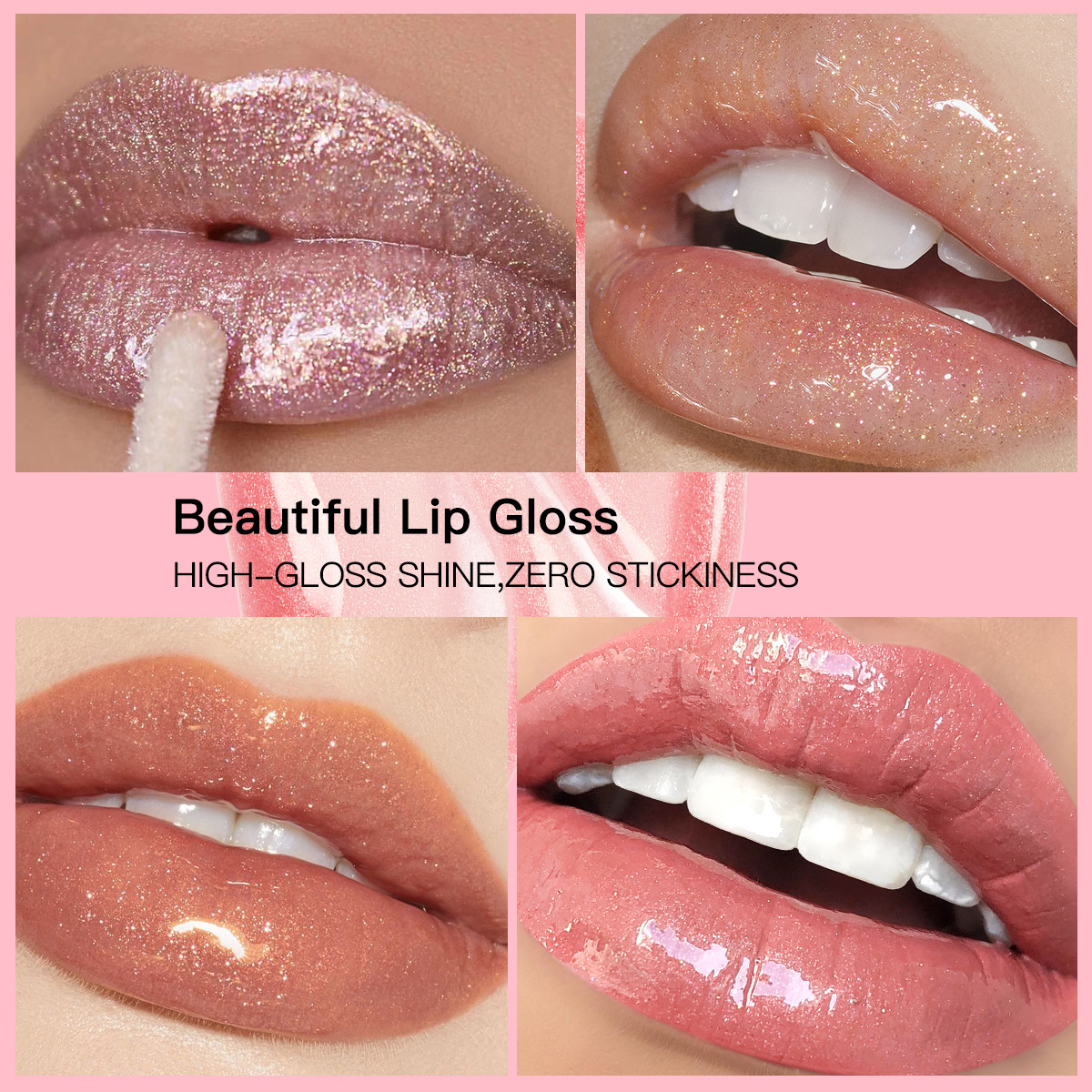 USHAS Amazon's best-selling cross-border lip gloss LG2582A Specification drawing