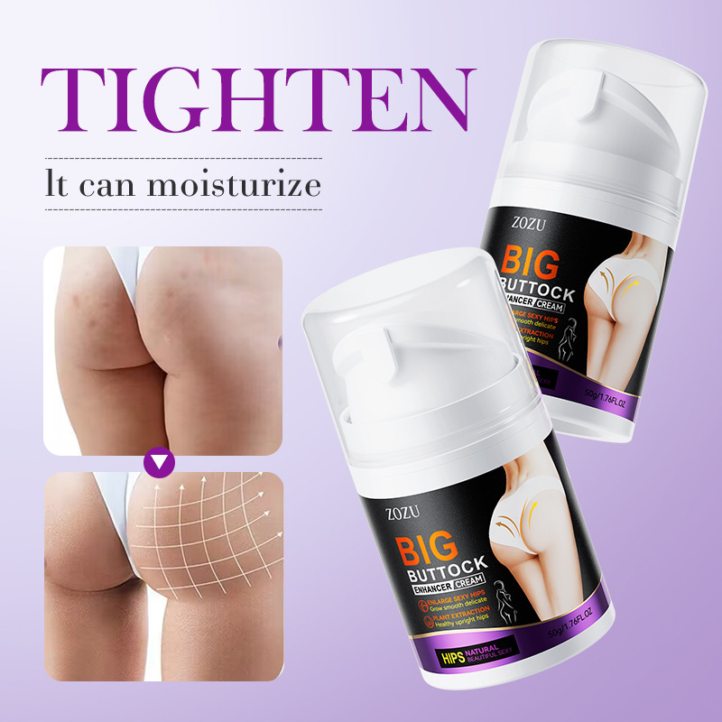 All-english ZOZU Plumping Buttock Cream Massage Firming Buttock Shaping Ladies' Buttock Cream Cross-border export wholesale details Picture
