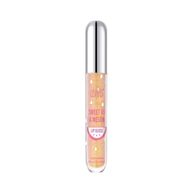 USHAS European and American cross-border Moisturizing Lip Gloss and moisturizing Lip Oil 12-color pearlescent new product brightening Item Picture