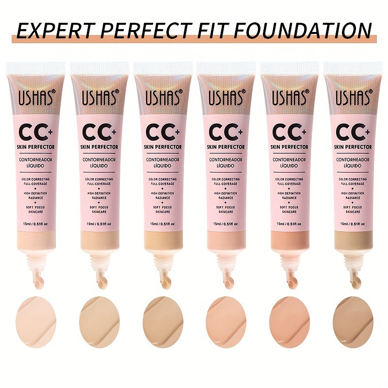 USHAS Cross-border Concealer moisturizes and brightens the skin tone for a long time without smudging. Waterproof foundation and concealer provide isolation Specification drawing
