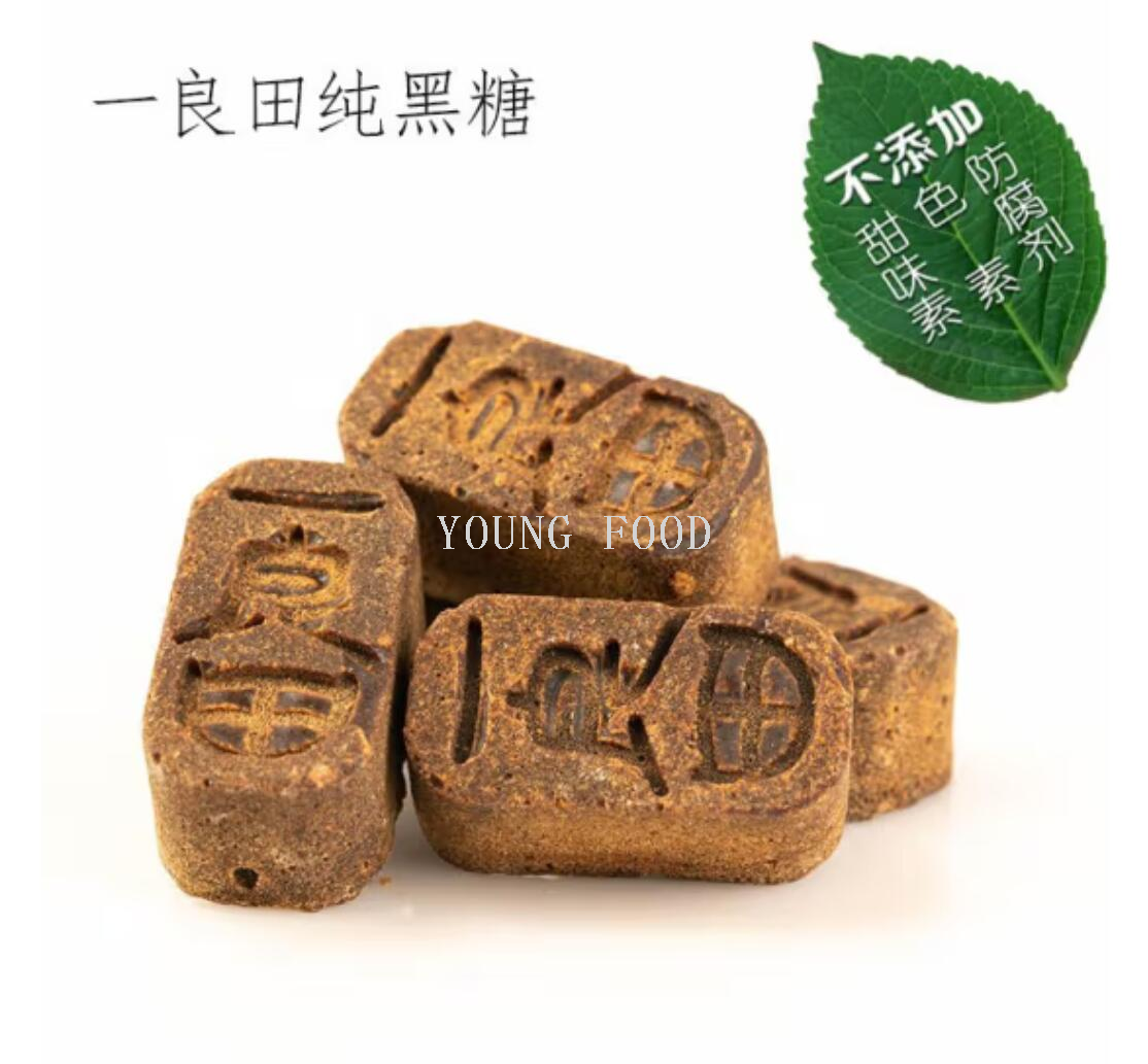 包邮！一良田桂圆黑糖468g 传统古法线熬制调味品调料红糖蔗糖详情4