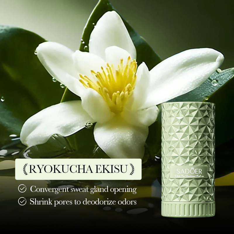 SADOER White Tea Body Perfume with lingering Fragrance and refreshing roll-on fragrance, cross-border export wholesale Specification drawing
