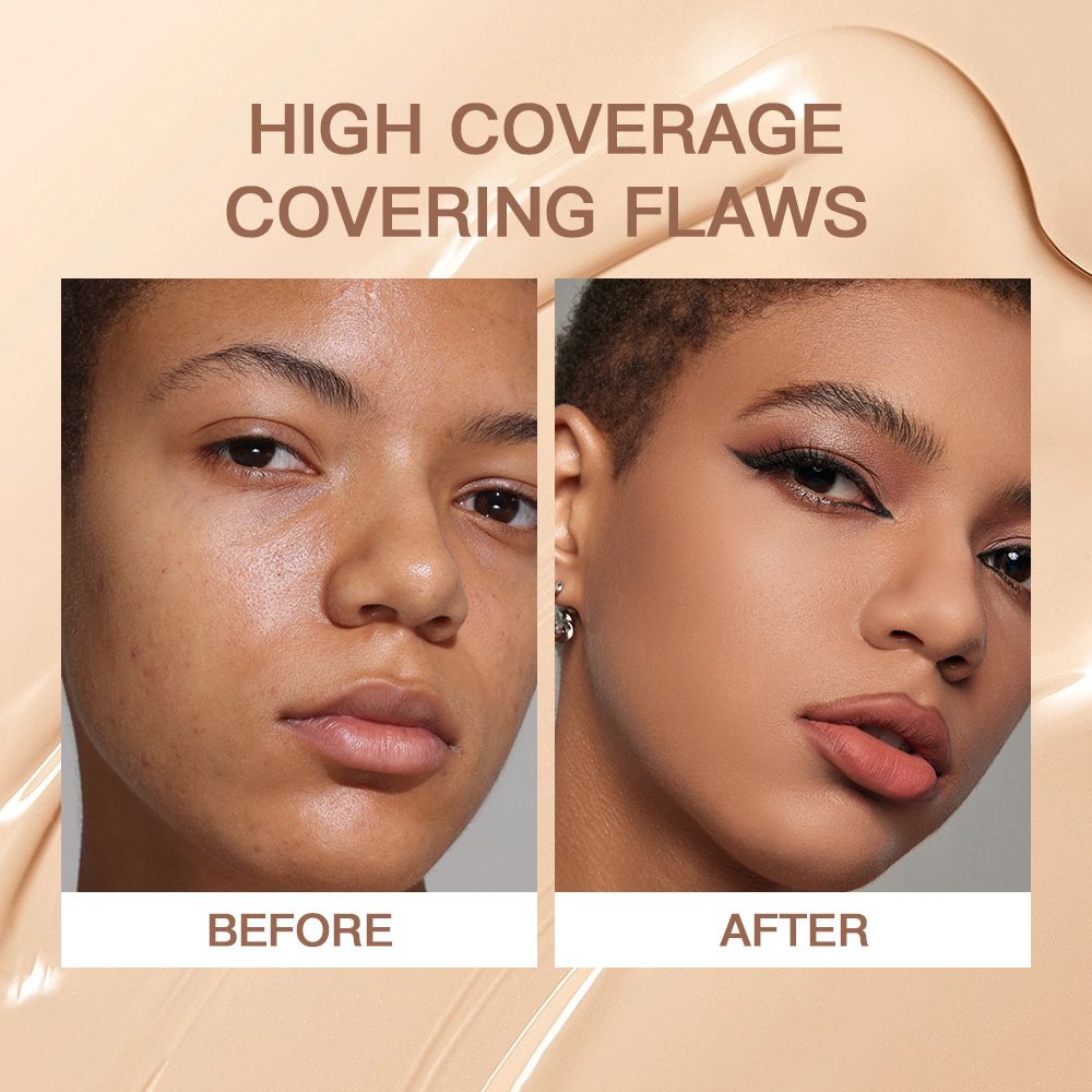 USHAS European and American cross-border stock concealer Foundation for covering dark circles and acne marks, waterproof and non-smudging UC100 Specification drawing