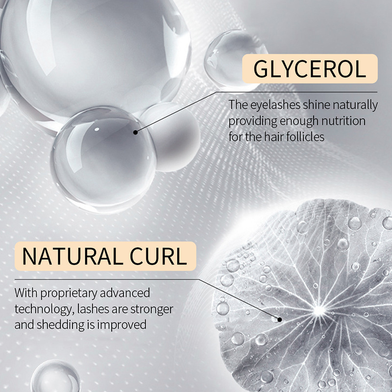 All-english BIOAOUA Eyelash Moisturizing Liquid for curling and lengthening eyelashes, cross-border export wholesale cosmetics Application Scenario