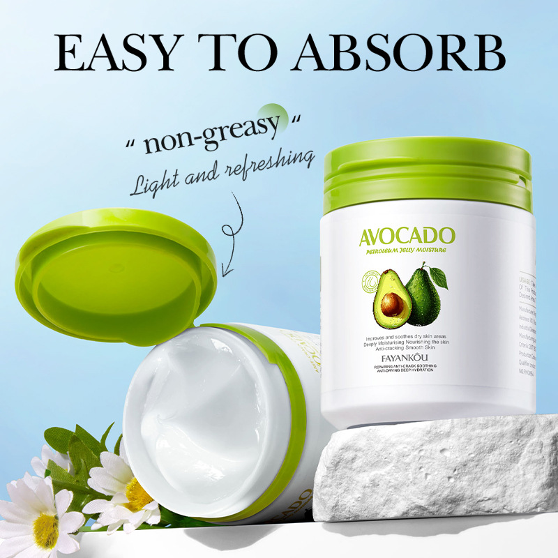 FAYANKOU Avocado Vaseline Moisturizing Anti-Cracking Repair Cream and Body Lotion Cross-border export wholesale Specification drawing