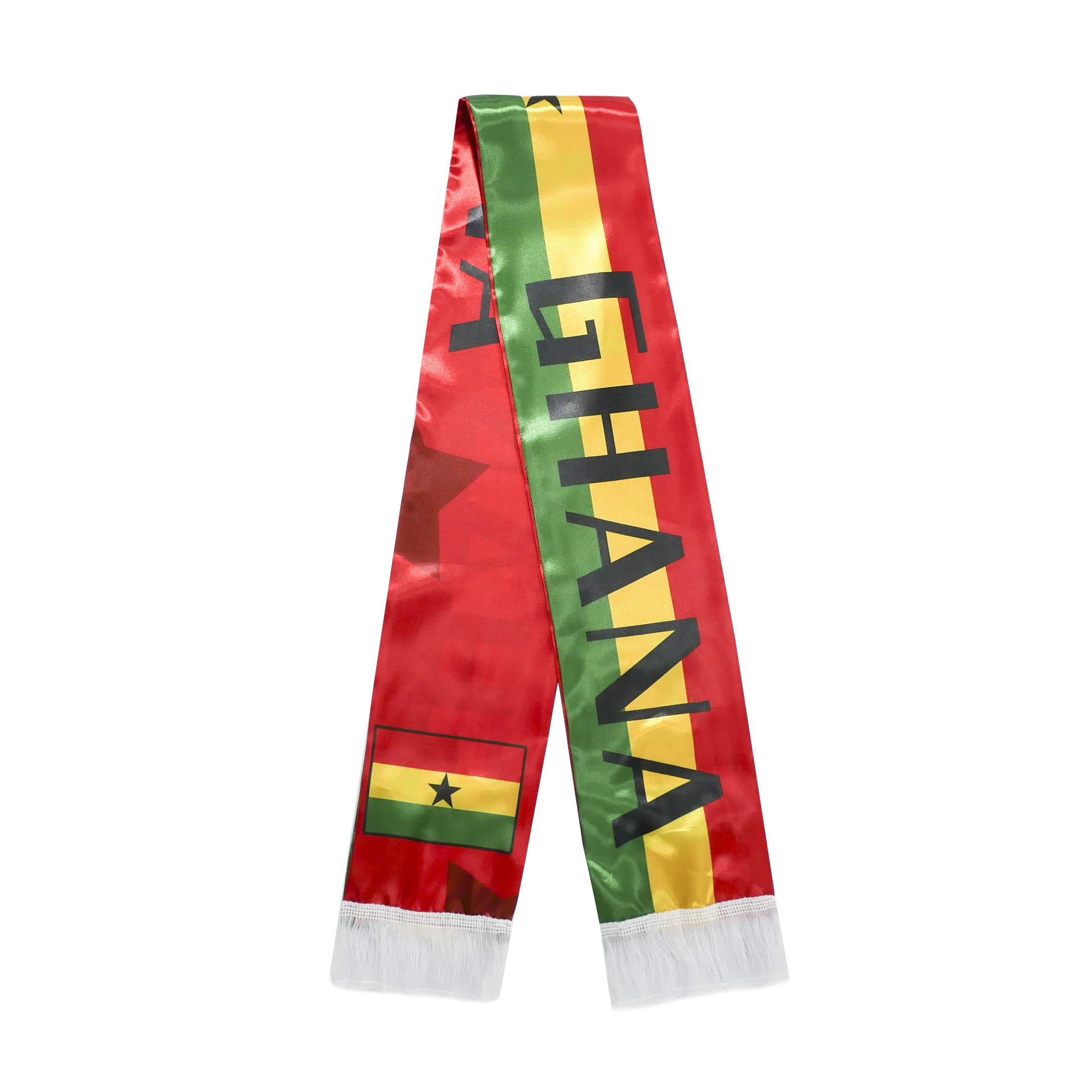 Chuangdong Flag 2026 US-Mexico-Canada World Cup Fan Scarf Heat Transfer Mexican Flag tassel tint Scarf Custom pic 19