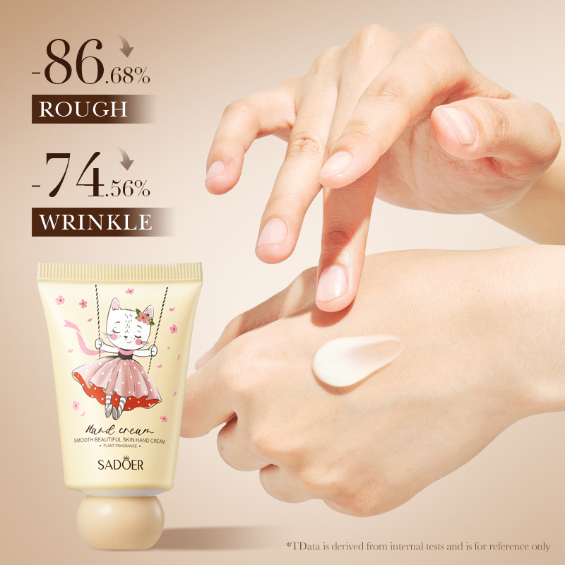 SADOER Smooth and moisturizing Scented Hand Cream for anti-dryness in autumn and winter, cross-border export wholesale details Picture