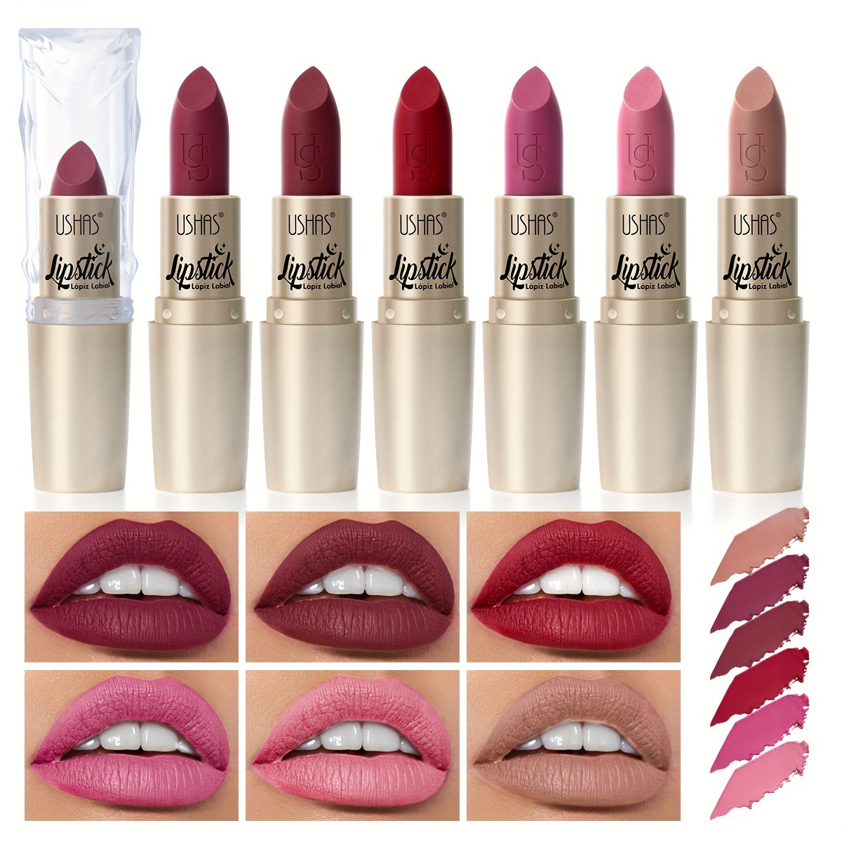 USHAS cross-border foreign trade stock Lipstick Non-stick Cup LP2329A full figure