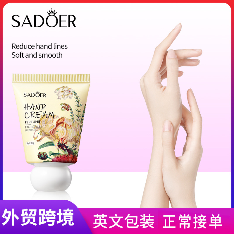 SADOER Nile Garden Perfume Hand Cream for autumn and winter cross-border export wholesale full figure