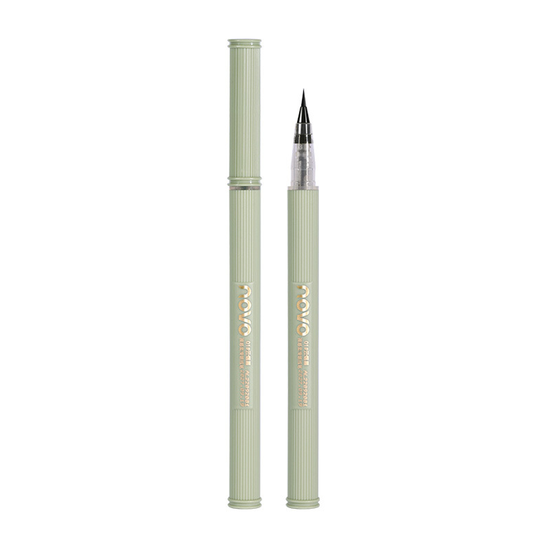 NOVO nude-feel smooth eyeliner pen, waterproof, non-smudging, long-lasting, extremely fine lower eyeliner, ultra-fine eyeliner for the eyes, wholesale Item Picture