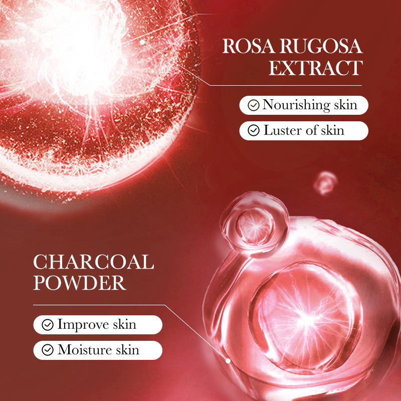 All-english SADOER Rose Blackhead Removal Cleansing and Whitening Peel-off Mask Cross-border export wholesale Specification drawing