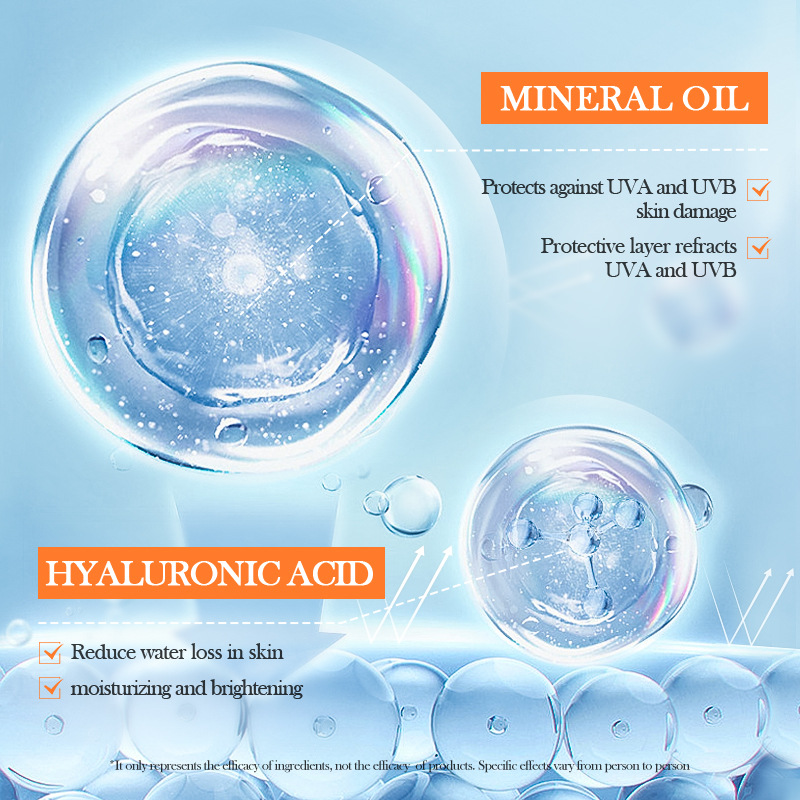 FAYANKOU hyaluronic Acid Moisturizing Sunscreen, Isolation Cream and Sunscreen Lotion cross-border export wholesale Item Picture