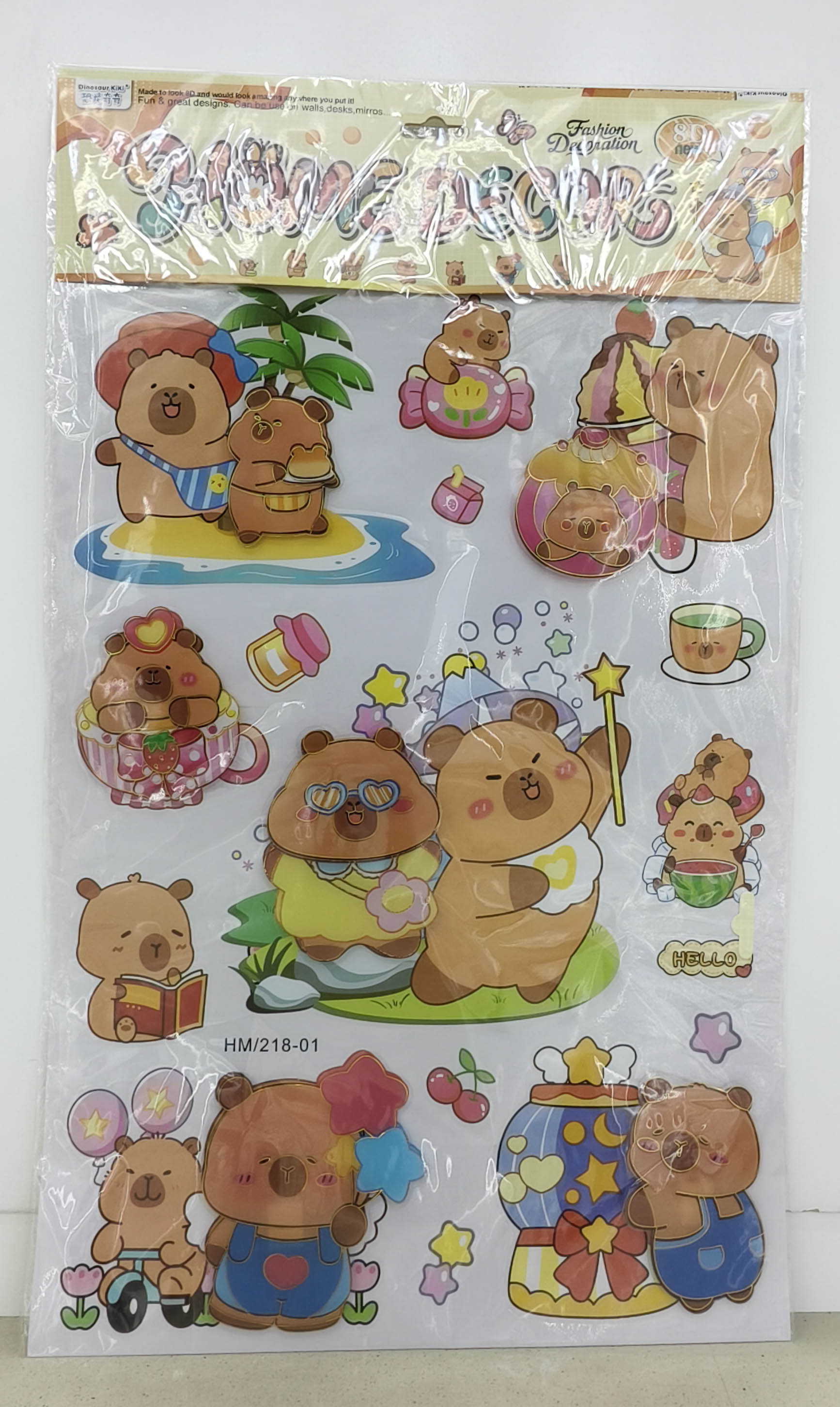 HM218 Layer upon Layer Decorative stickers Application Scenario
