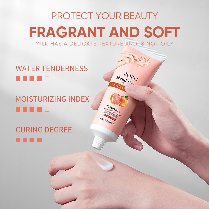 Cross-border wholesale of ZOZU plant-based fruit hand cream series for hydrating and moisturizing autumn and winter details Picture
