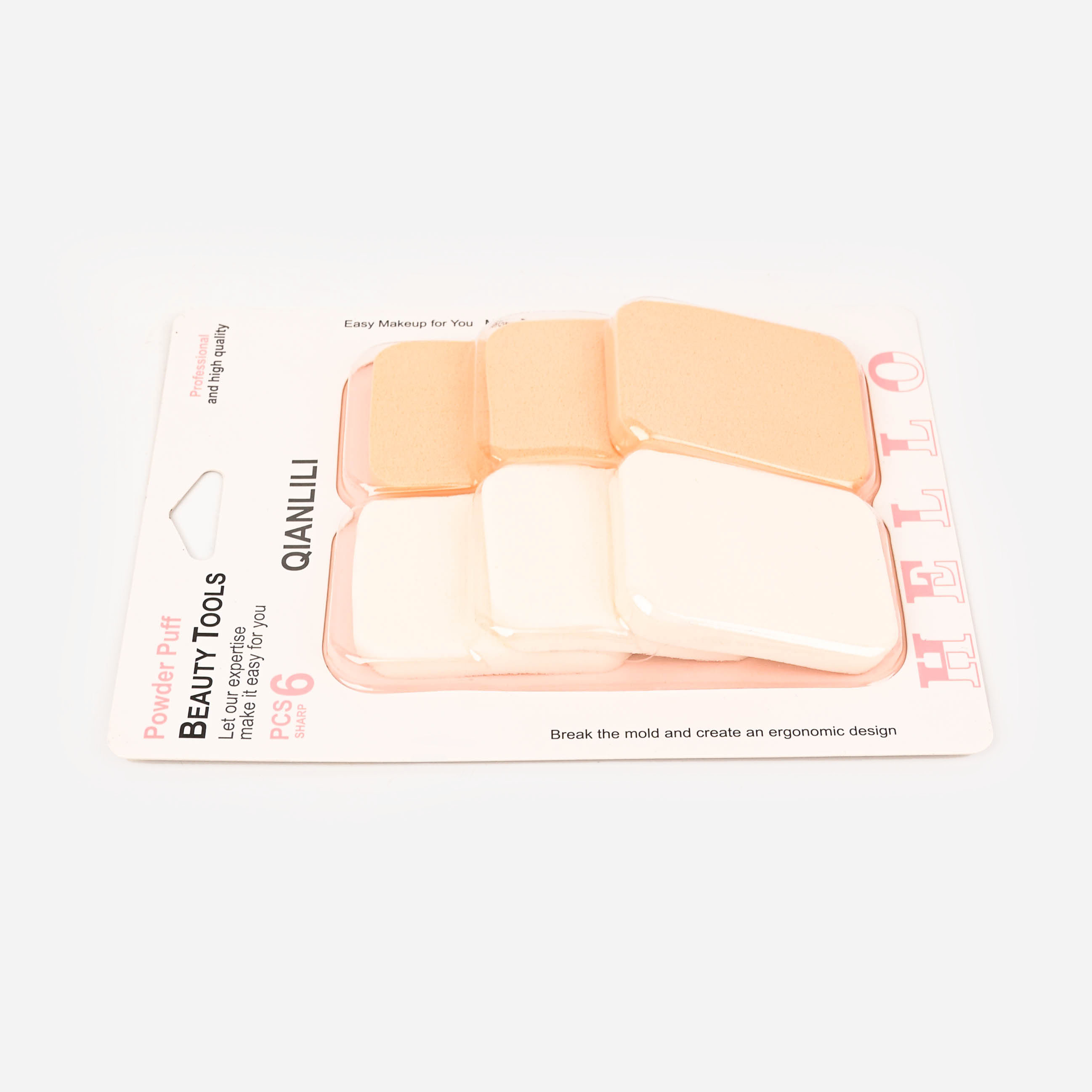 The sponge beauty egg is super soft and fine, and won't absorb powder. The dry and wet dual-purpose makeup tool powder puff Item Picture