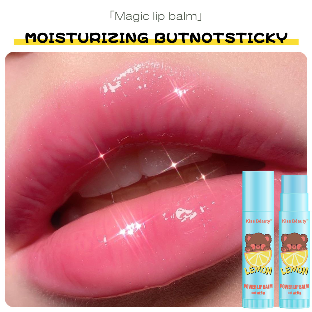 kiss beauty Cross-border Thermochromic Lipstick Cartoon Color-changing Lipstick Moisturizing Moisturizing Waterproof Lipstick Color-changing Lipstick Application Scenario